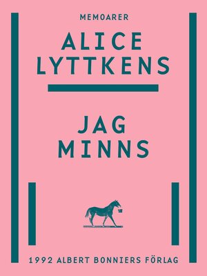 cover image of Jag minns